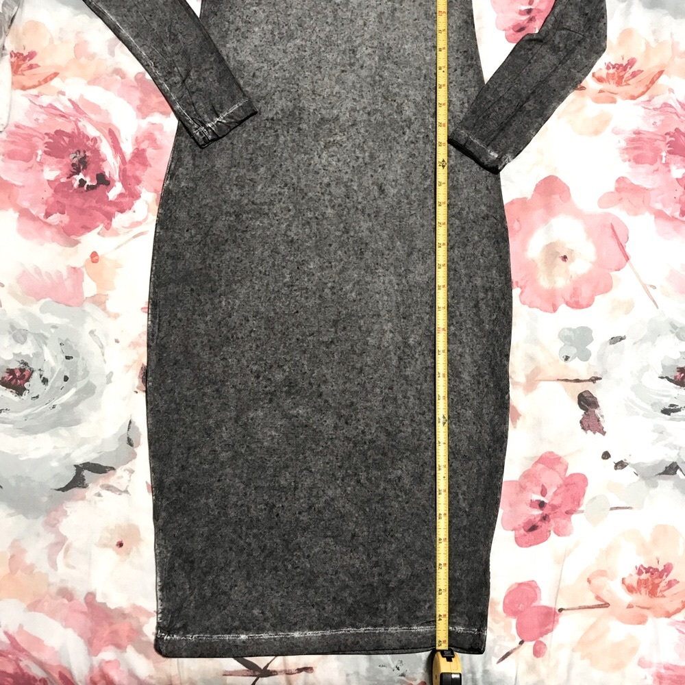 NEW✨🛍 RELIGION Woman’s Gray Midi Dress - Picture 11 of 13
